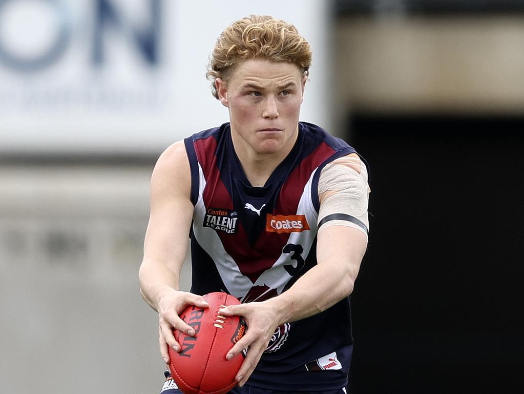 Levi Ashcroft’s coach believes Richmond has to put a bid on the Brisbane Lions father-son prospect at No.1. Picture: Getty Images