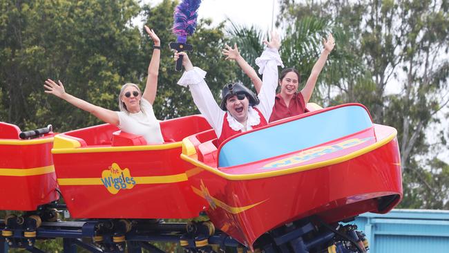 The new Wiggles Big Red Boat ride. Picture Glenn Hampson