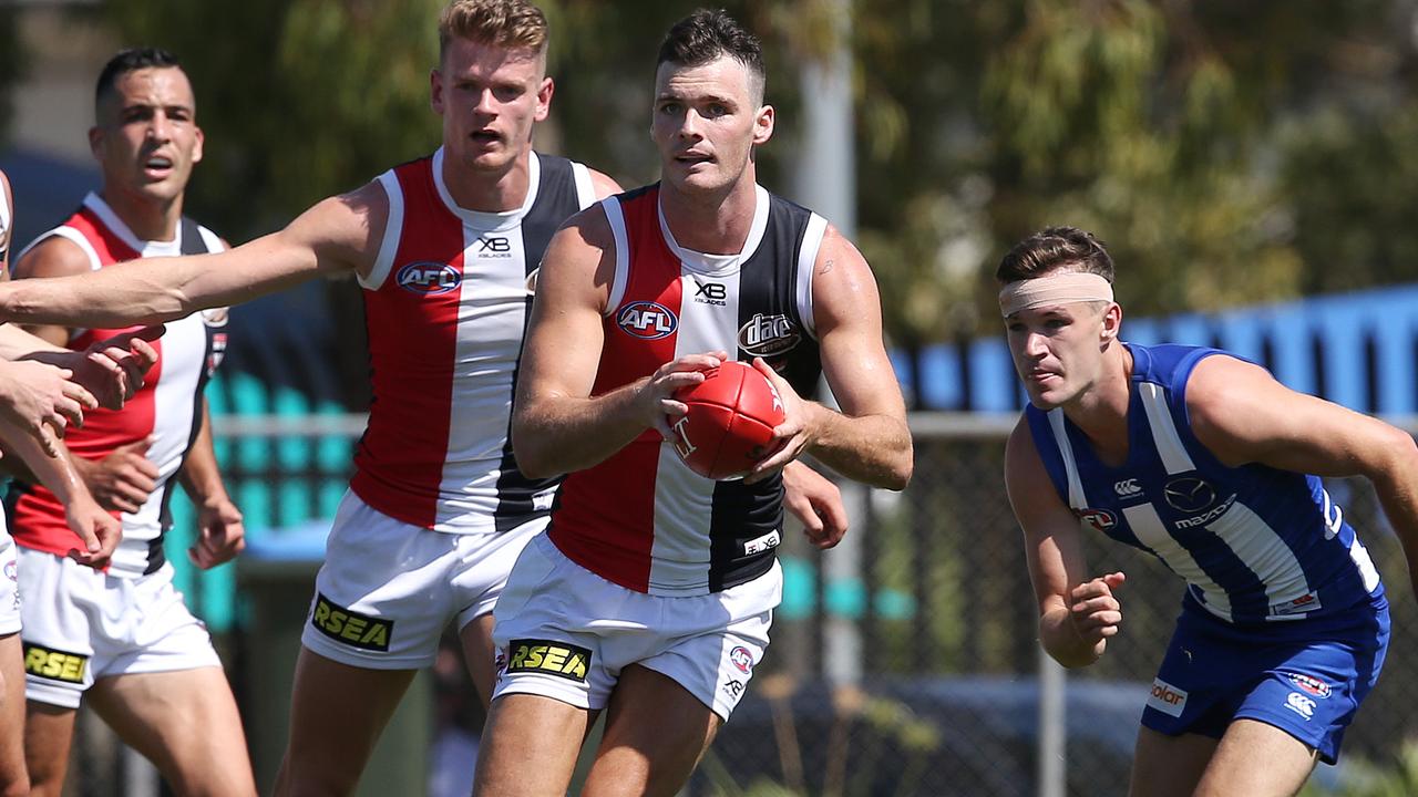 Dylan Roberton was excellent down back. Picture: Michael Klein