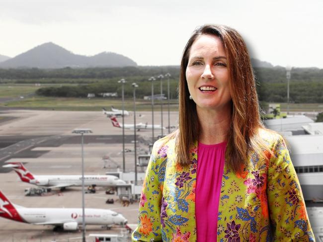 Cairns Regional Council Mayor Amy Eden is considering a minor bid for North Queensland Airports Group.