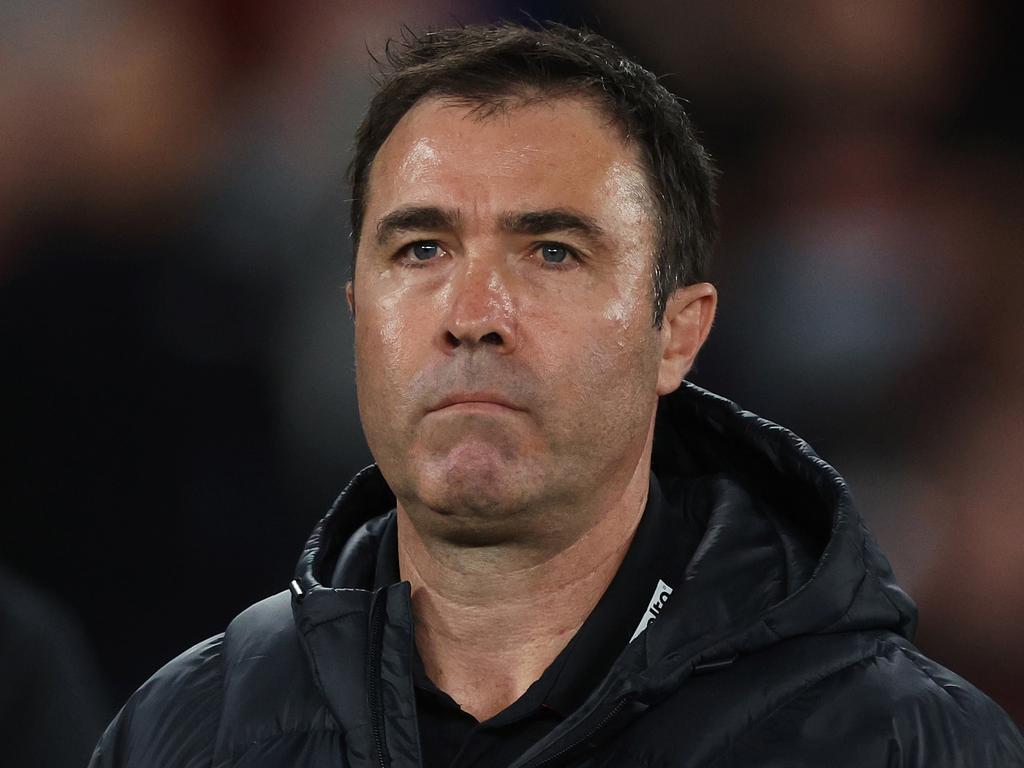 Brad Scott’s second year as coach has turned out similarly to his first. Picture: Daniel Pockett/Getty Images)