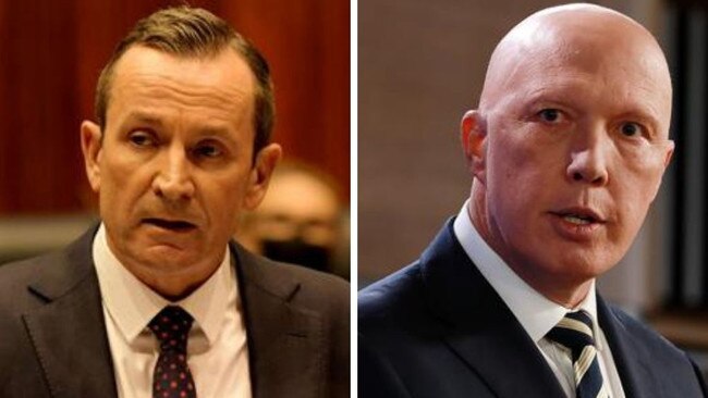 WA Premier Mark McGowan unloads on Peter Dutton.