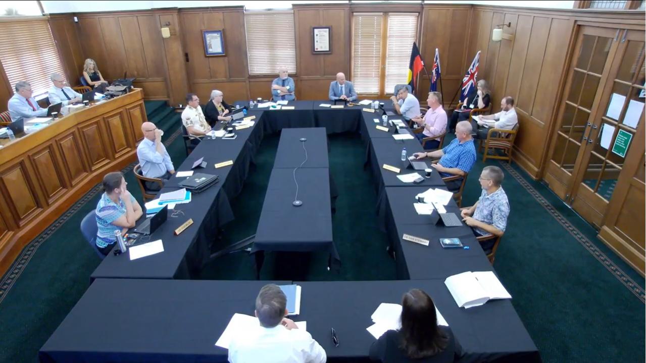 Gympie Regional Council livestream meeting