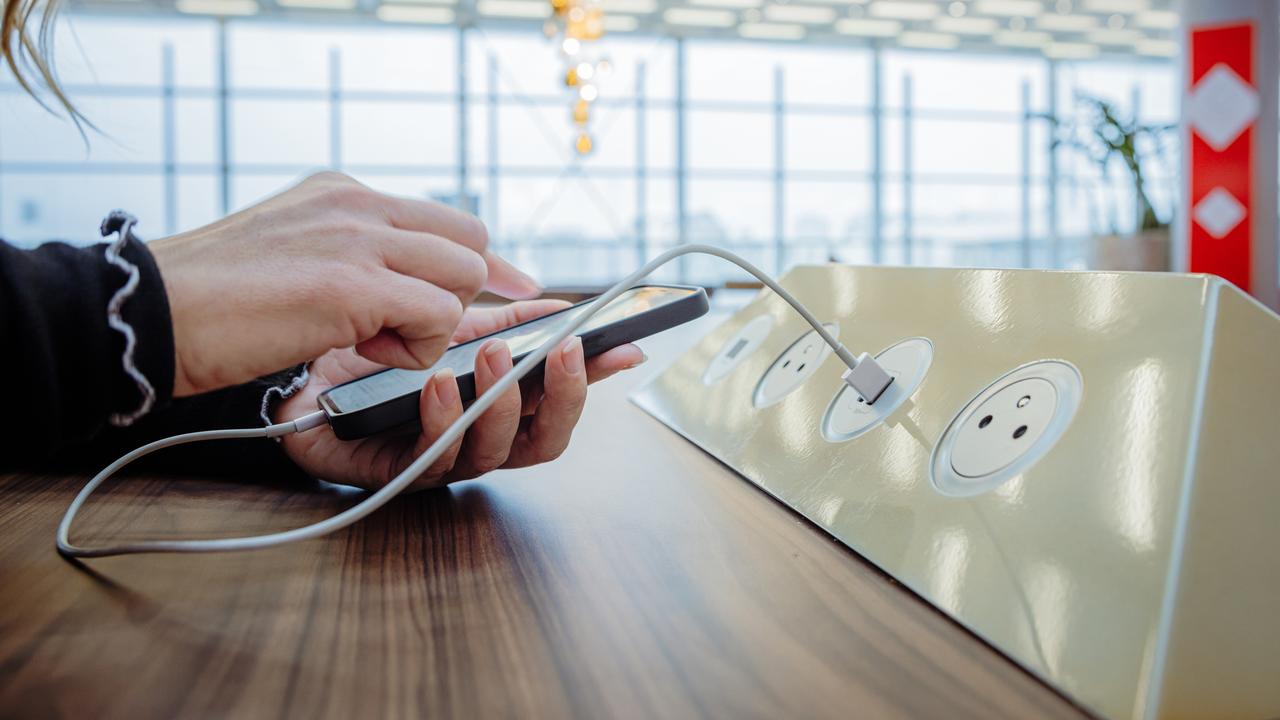 US authorities say you should not use public USB chargers. Picture: iStock