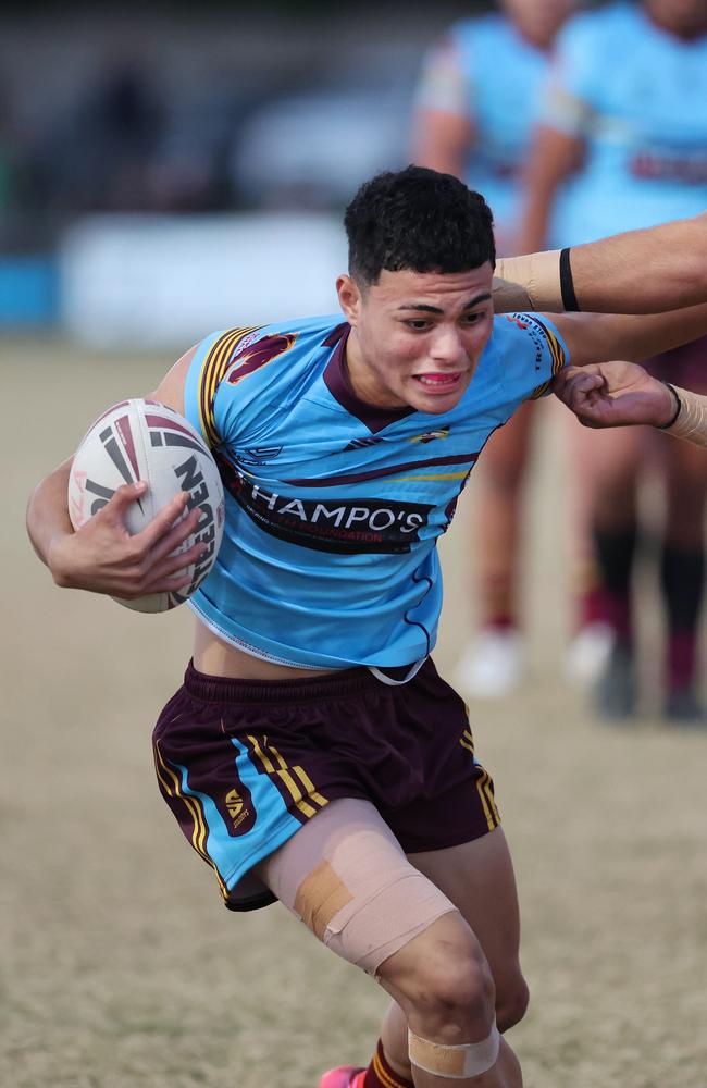 Keebra fullback David Bryenton. Picture Glenn Hampson