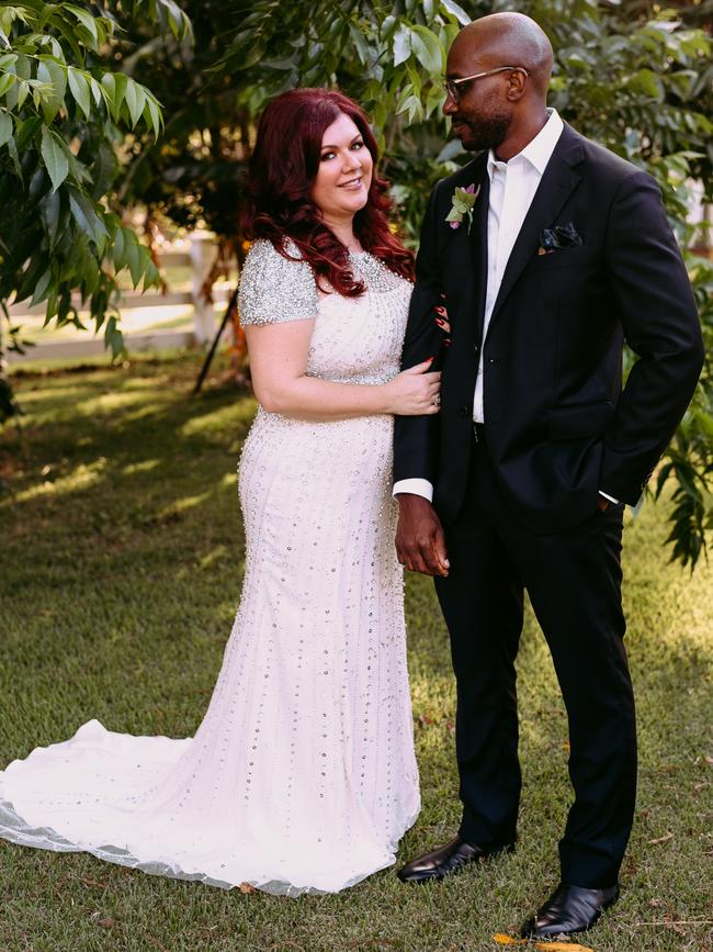 The wedding of Fleur Madden and Jimmy Gwisai. Picture: Tennille Fink Photography