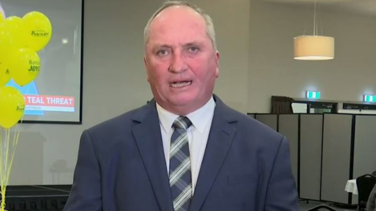 Barnaby Joyce is considering his future. Picture: ABC News