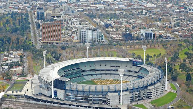 Is the MCG the answer to the AFL’s coronavirus issues? Picture: Mark Stewart