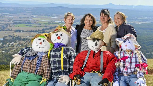 Tamborine Mountain Scarecrow festival preview. Picture: Cordell Richardson