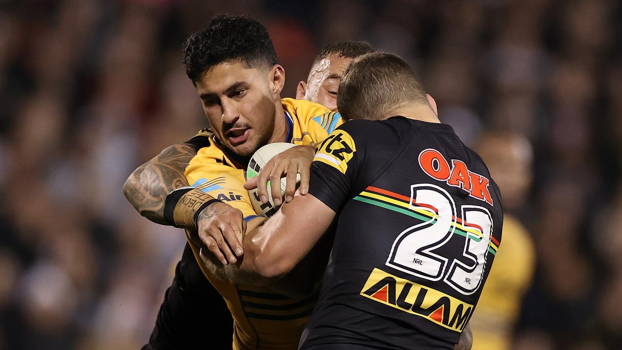 Brown is back in the halves and the Eels are back in the winners circle. (Photo by Cameron Spencer/Getty Images)