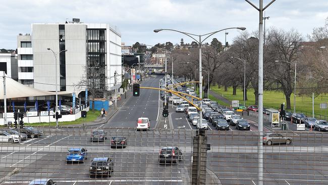 The corner of Punt Rd and Swan St, Richmond. Picture: Ellen Smith