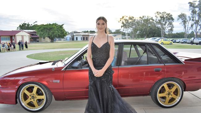 Paige Benfell. Photographs from the Gilroy Santa Maria College Formal 2022 in Ingham on Friday night. Picture: Cameron Bates