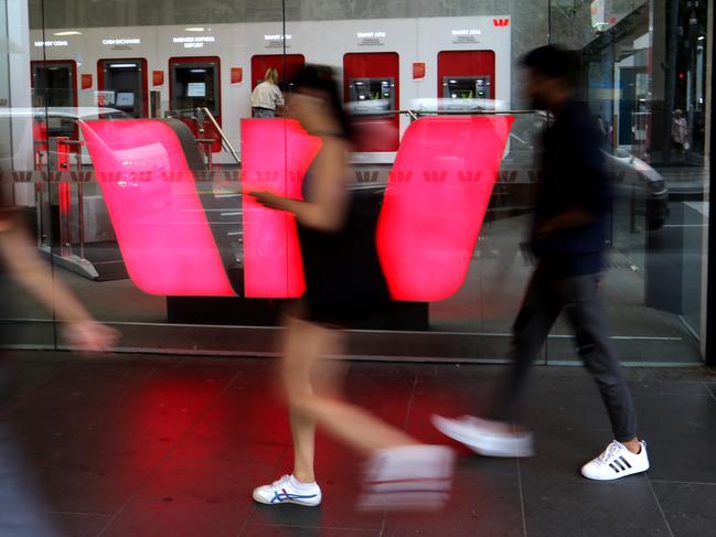 25/11/2019 Westpac bank branch in Collins St Melbourne . Picture : David Geraghty / The Australian