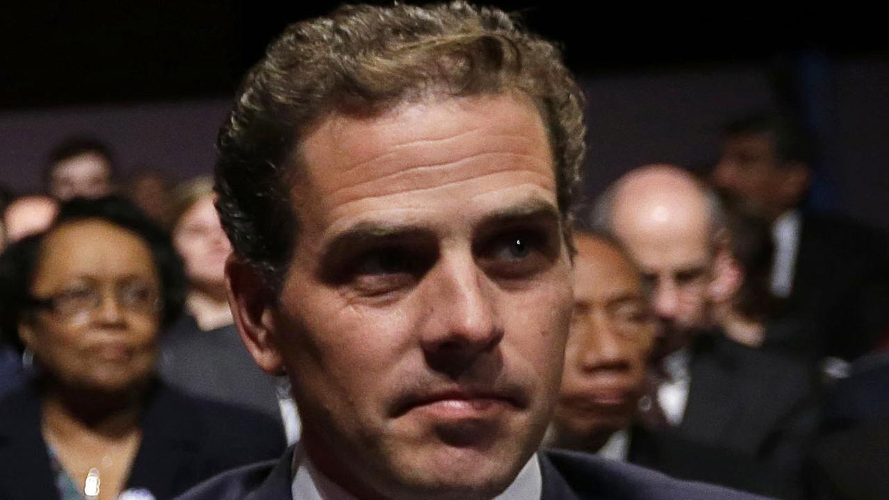 US presidential hopeful Joe Biden’s son Hunter has stepped down from a Chinese company amid attacks on the Bidens by Donald Trump. Picture: AP Photo