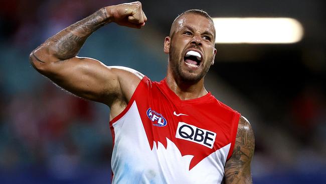 Lance Franklin is still an AFL social media force. Picture: Phil Hillyard