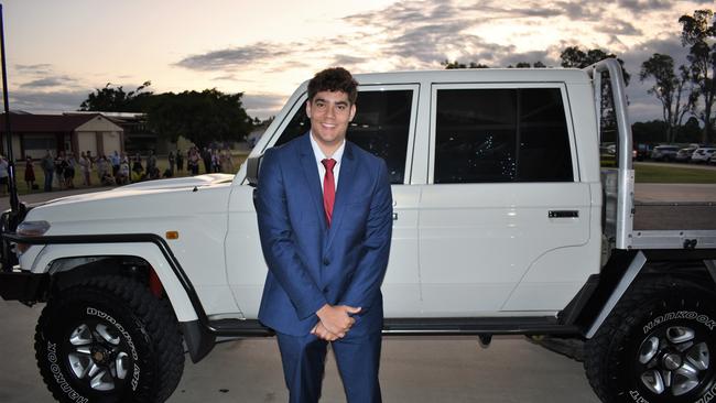 Nicholas Maslin. Photographs from the Gilroy Santa Maria College Formal 2022 in Ingham on Friday night. Picture: Cameron Bates