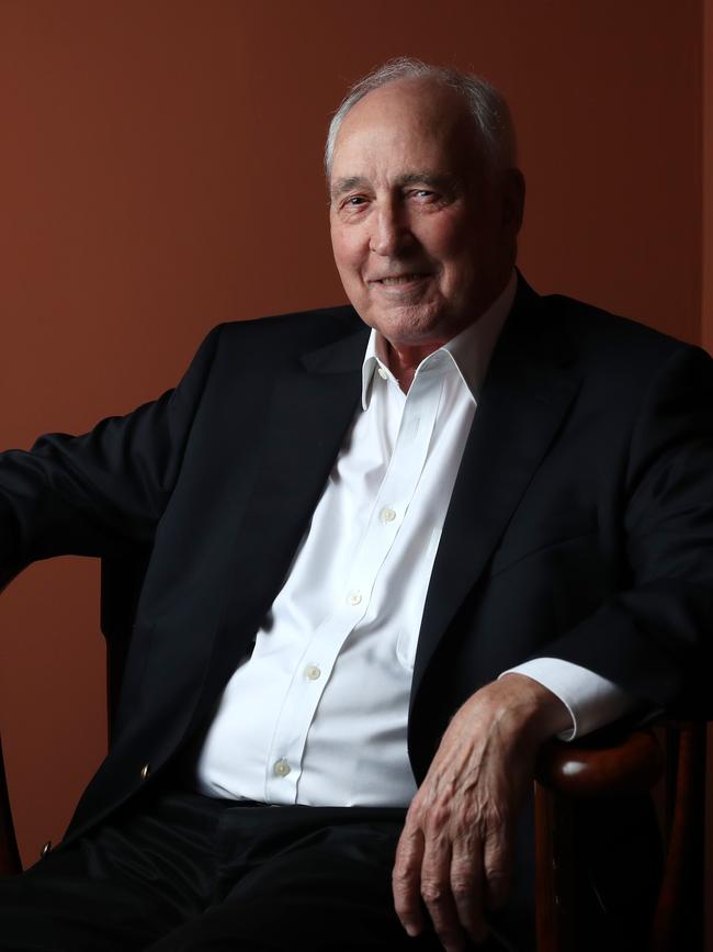 Former federal treasurer and prime minister Paul Keating. Picture: John Feder