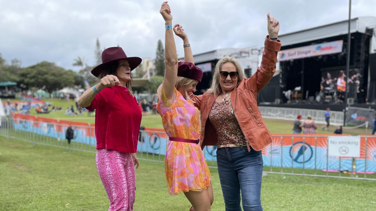 Michelle, Melanie and Kerri. Picture: Asa Andersen.