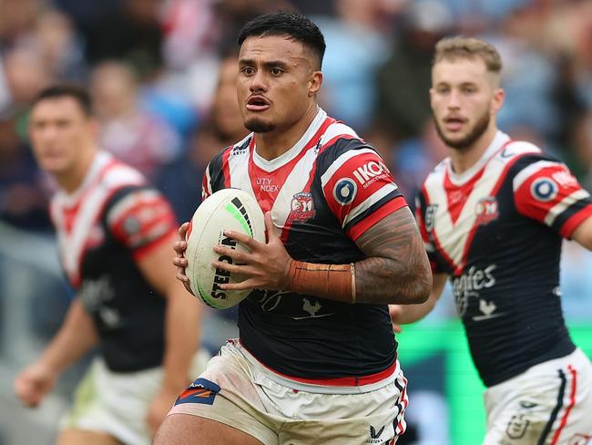 ‘Fireball’ Spencer Leniu has had a strong 2024 campaign which saw him called up to the NSW Blues squad. Picture Mark Metcalfe/Getty Images