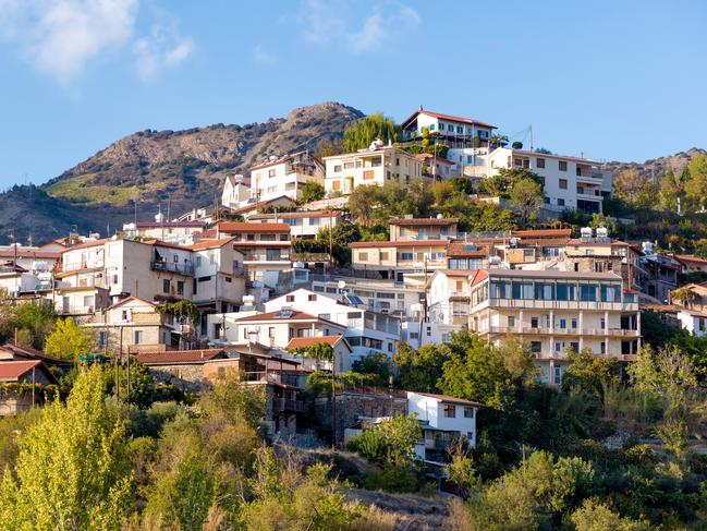 Village of Agros. Limassol District, Cyprus.