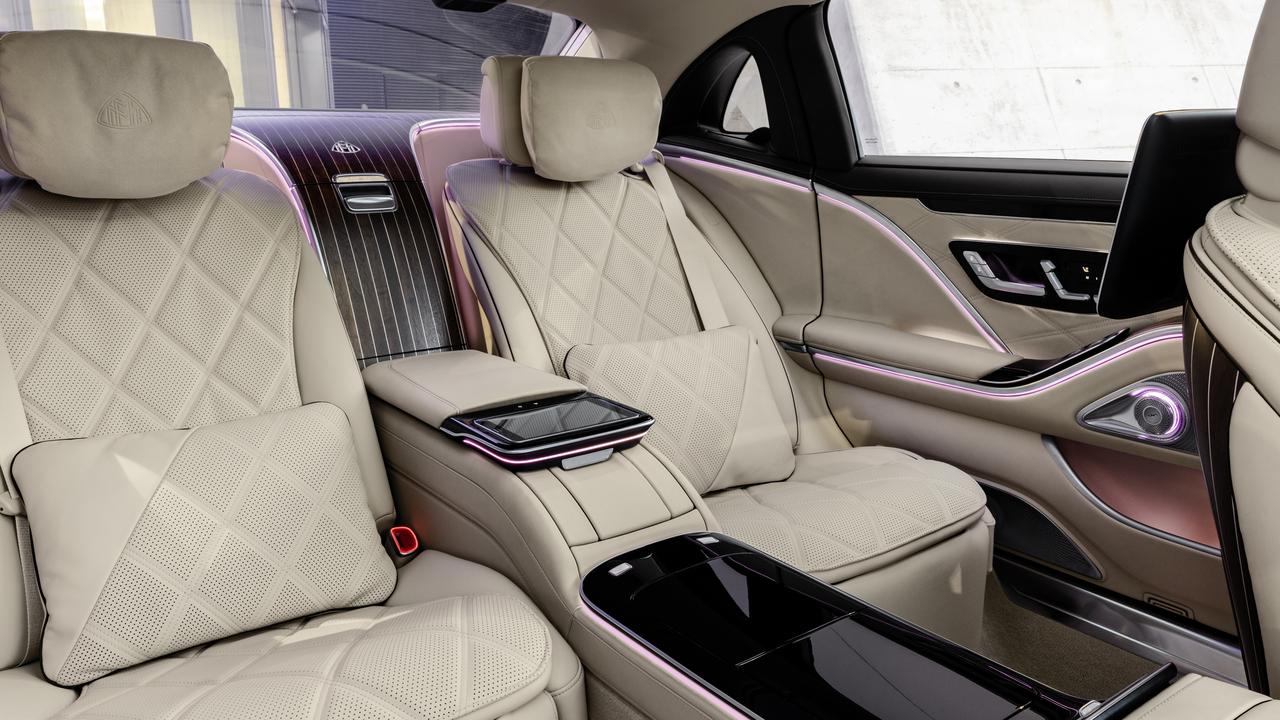 The Mercedes-Maybach S680 is made for riding in the back seat.