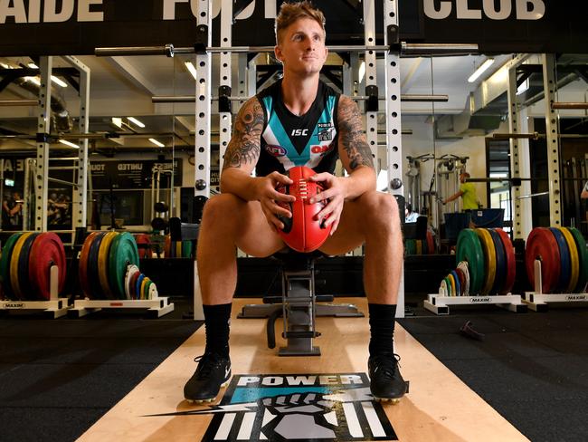 Port Adelaide defender Hamish Hartlett reflects on a “really ...