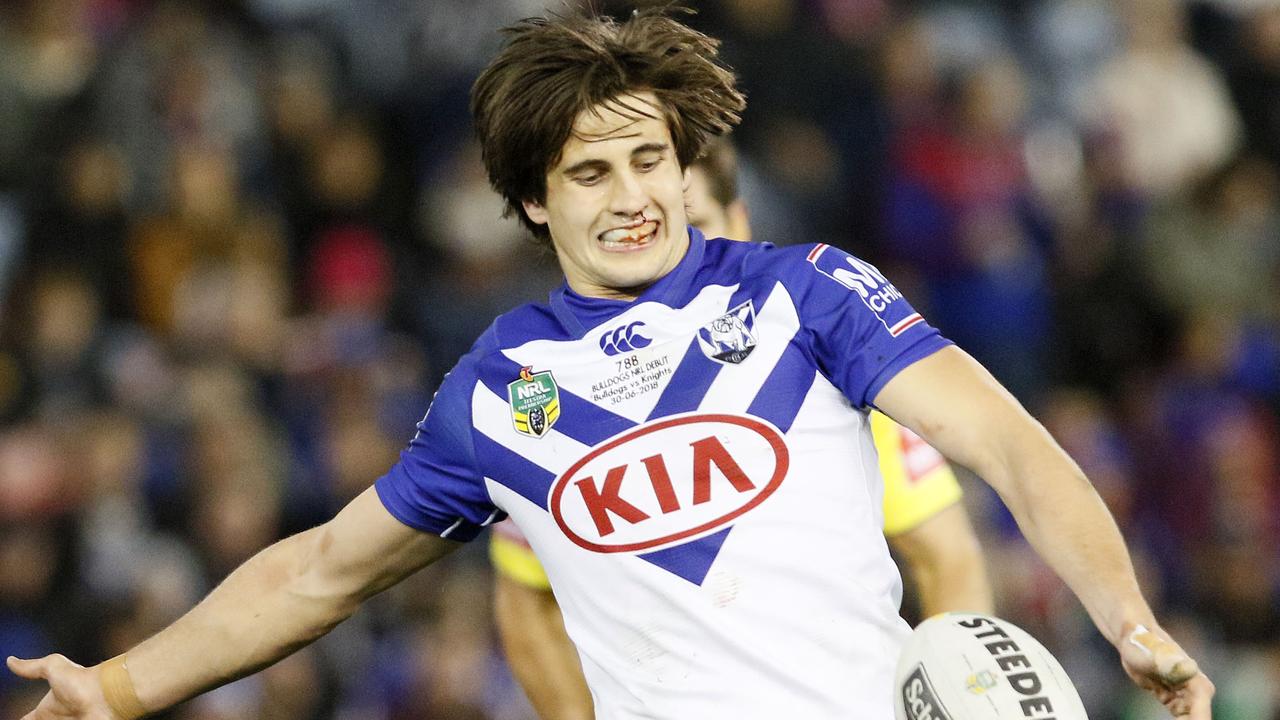Lachlan Lewis of the Bulldogs has been tabled a new contract.