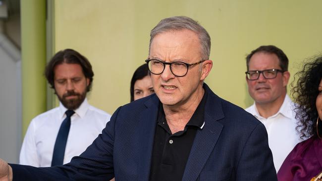 Prime Minister Anthony Albanese was at Royal Darwin Hospital on Monday, to officially open a new cyclotron and provide an update on new urgent care clinics Anthony Albanese Pic: Pema Tamang Pakhrin