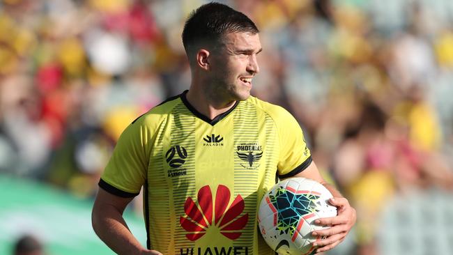 Wellington Phoenix star Tim Payne was charged with drink driving after he allegedly escaped coronavirus lockdown and drove a golf cart shirtless along a busy Sydney road. Picture: Getty Images