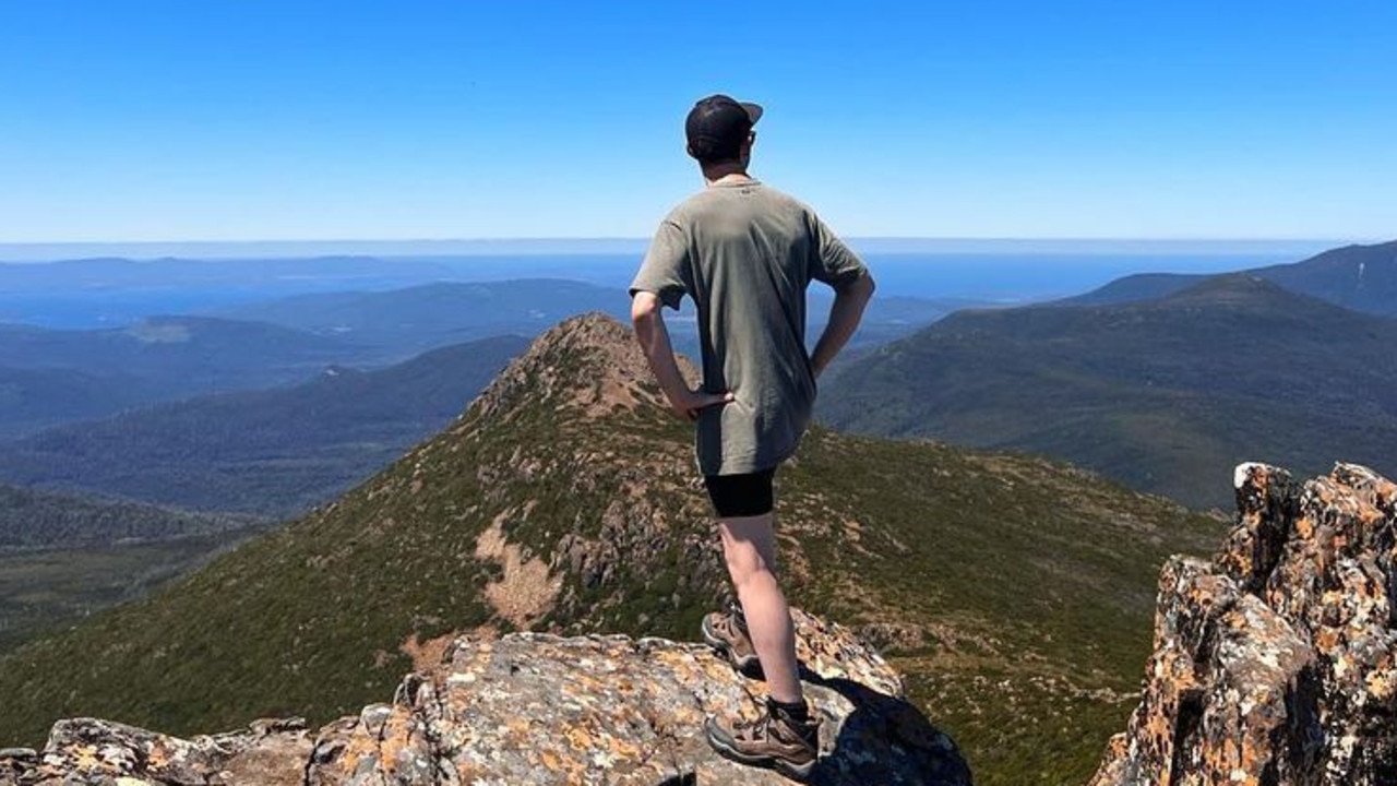 Dean Nye living his best life in Tasmania. Picture: Instagram