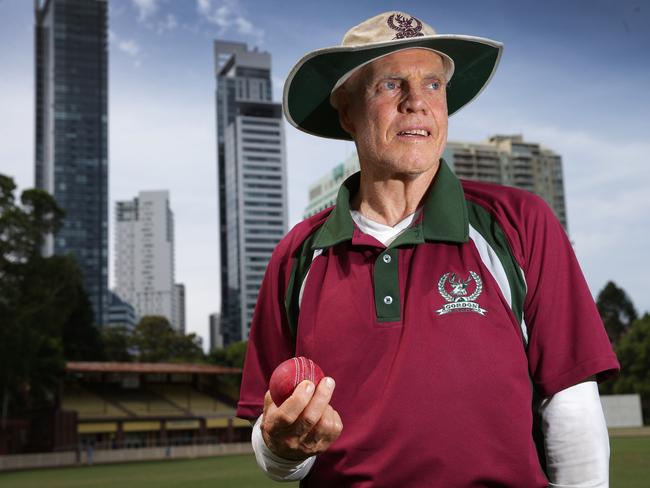 Chappell in 2015 Gordon district Cricket Club coach.