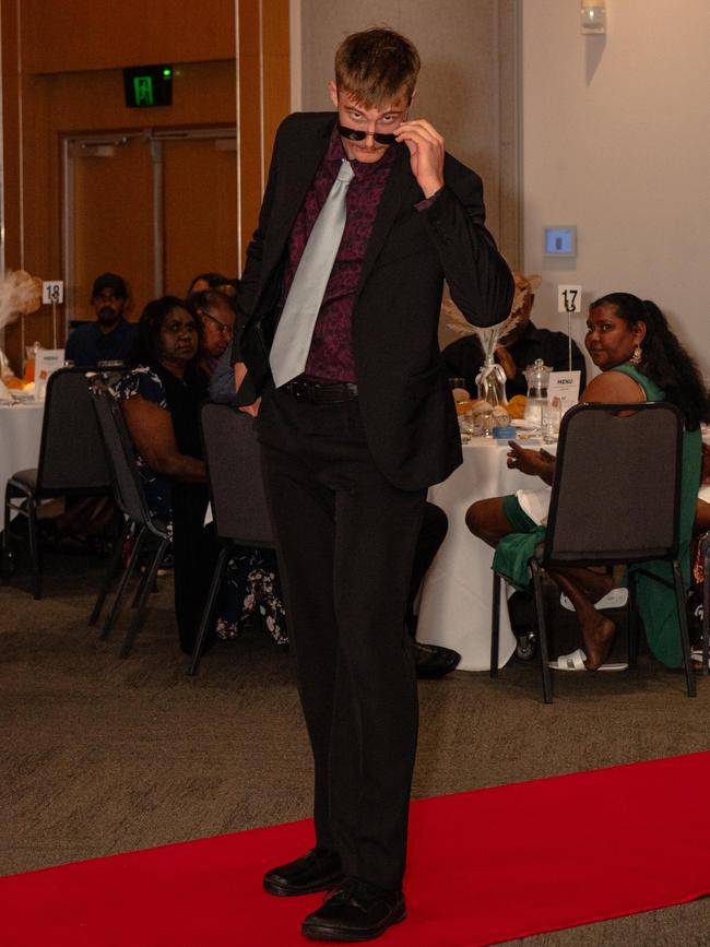 Joel Schatz at the Year 12 School formals of NT Christian College at Darwin Convention Centre, Darwin. Picture: Pema Tamang Pakhrin.