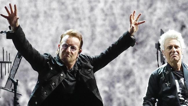 Despite it being The Joshua Tree Tour, many people don’t think U2 are playing enough of their hits. Picture: AAP/Josh Woning