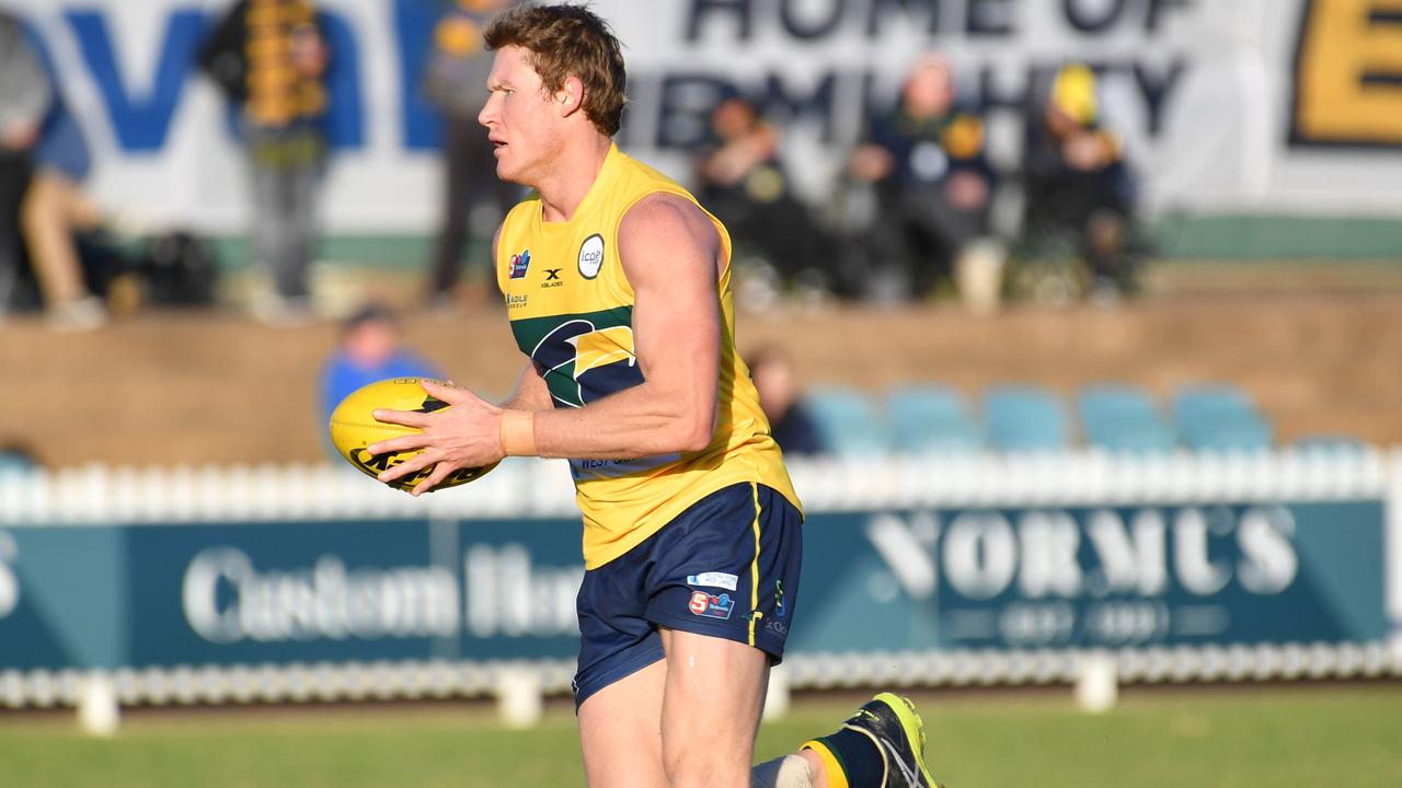 SANFL: Eagles v South Adelaide at Woodville Oval  photographed in Adelaide on Saturday the 1st of June 2019. WWT - Sebastian Guilhaus(AAP Image/Keryn Stevens)