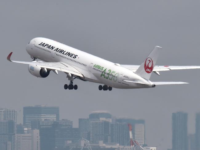 Japan Airlines could soon be in partnership with Qantas. Picture: AFP