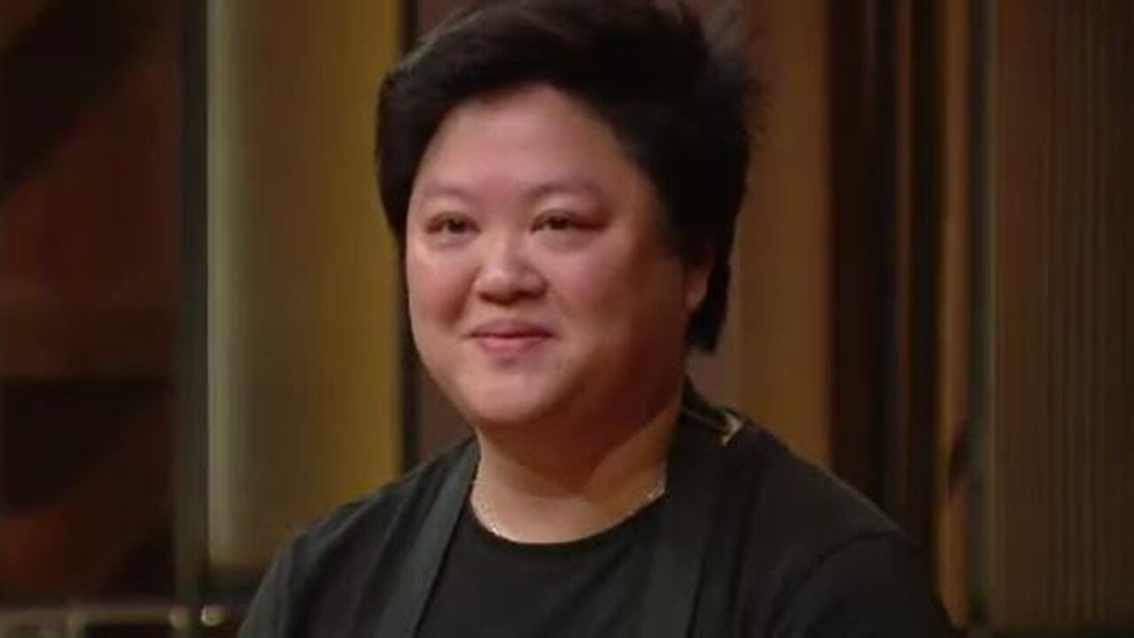 Sarah Tiong has been eliminated from the MasterChef top 10. Picture: Channel 10.