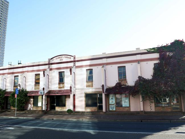 St George's Terrace next door has also been positioned as a possible zone for the museum. Picture: Angelo Velardo