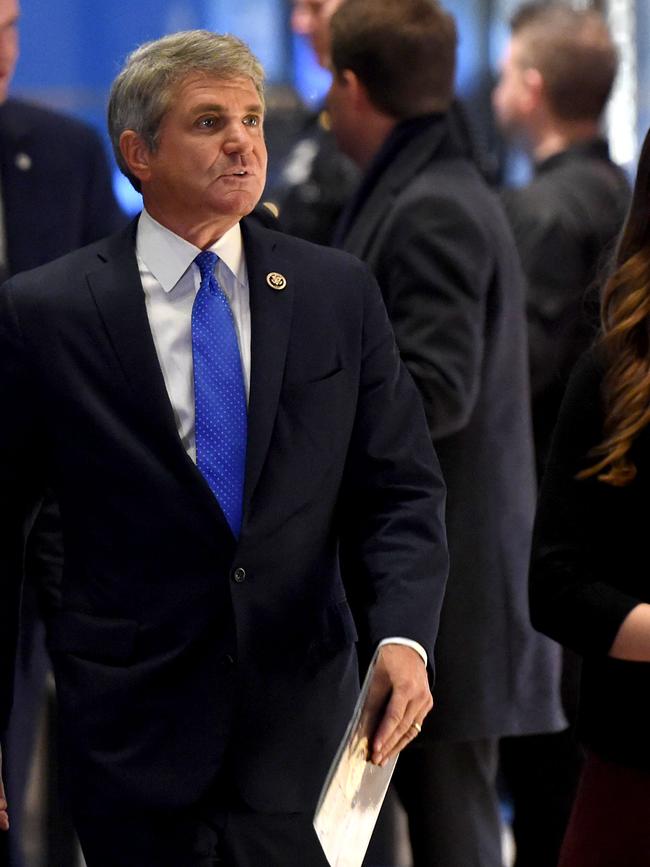 Senior US Republican Michael McCaul. Picture: AFP