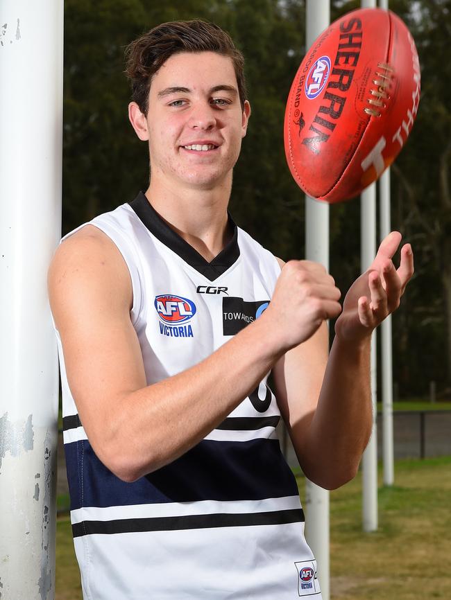 Nick Coffield could be one of St Kilda’s two picks. Picture: Josie Hayden