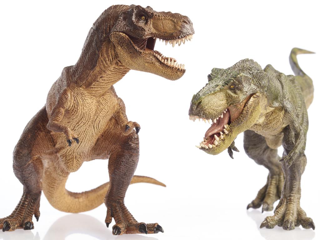 Generic dinosaur illustrations, tyrannosaurus rex.