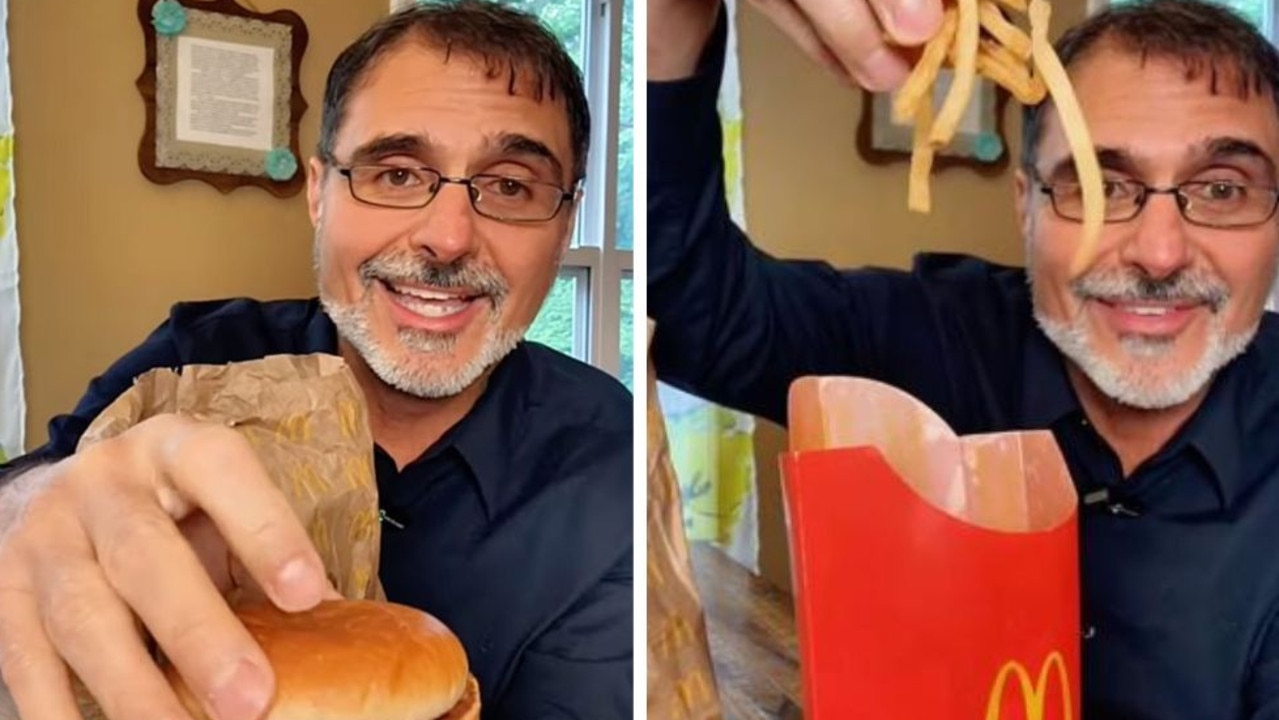 What a 62-day-old Macca’s burger looks like