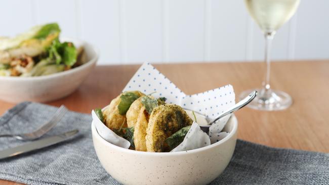 Oh we do like to eat potato cakes by the seaside, especially at Captain Baxter. Picture: Rebecca Michael