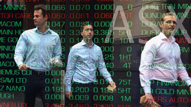 SYDNEY, AUSTRALIA - NewsWire Photos - APRIL 18 2023 - A general view of people walking past the ASX in Central Sydney. Picture NCA NewsWire / Gaye Gerard