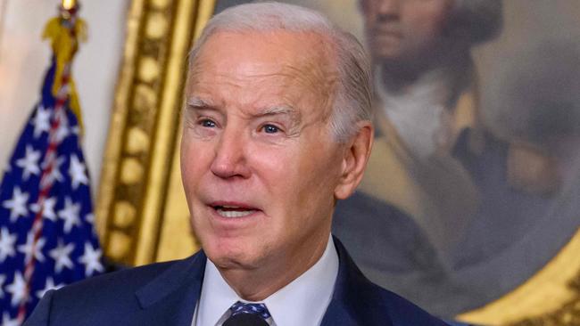 Biden addressed claims he couldn’t remember the timing of his son’s death. Picture: Mandel Ngan/AFP