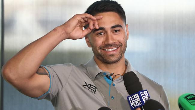 Shaun Johnson is Cronulla’s star signing. 