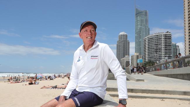 Chief Lifeguard Warren Young. Picture: Glenn Hampson.