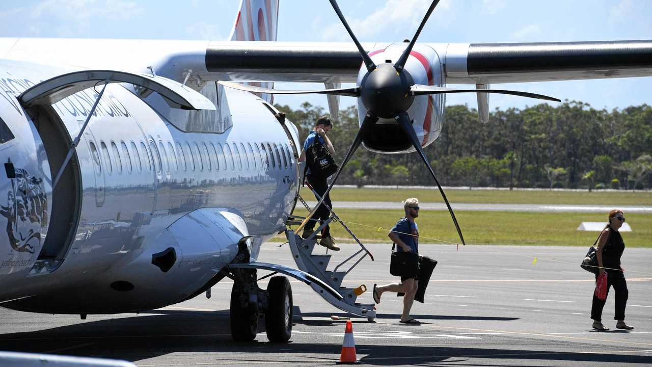 FARE GO: Hope for a decrease in airfares has fallen after a report was released by a senate enquiry. Picture: Mike Knott BUN301116AIRPORT3