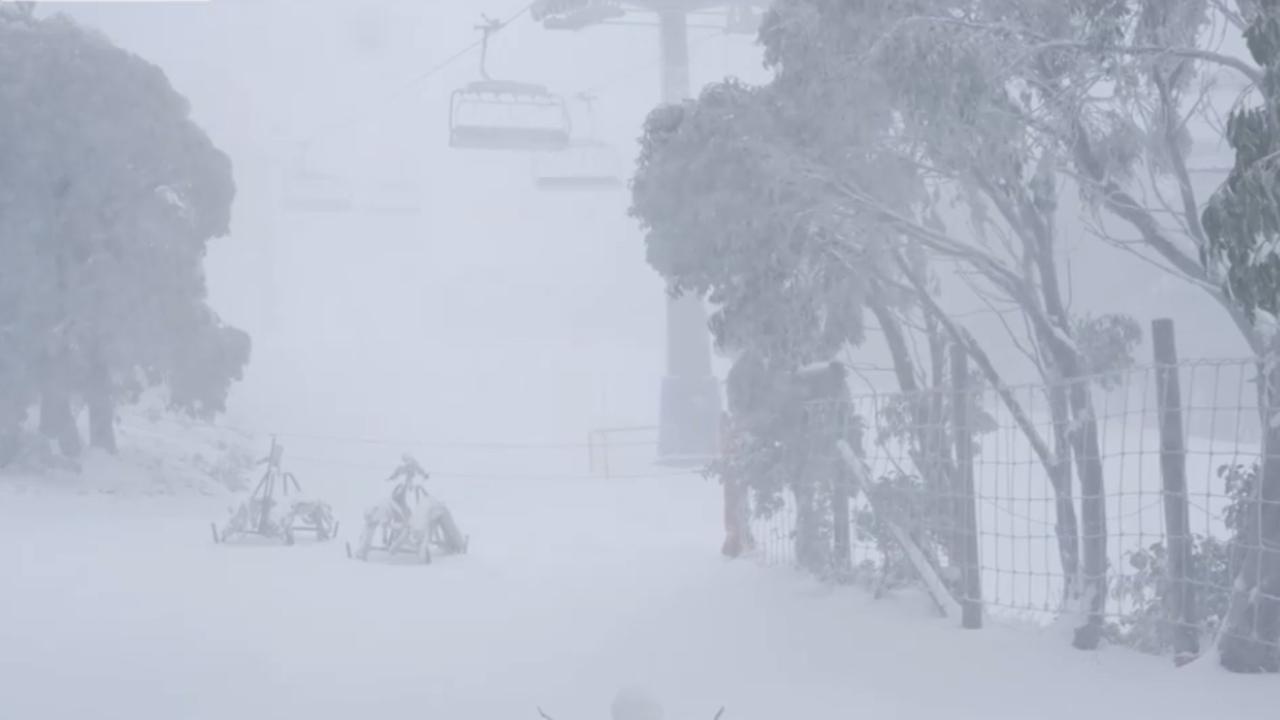 Sydney Observatory Hill reached 5.2C on Wednesday morning — the coldest June day since 2000. Picture: Sky News.