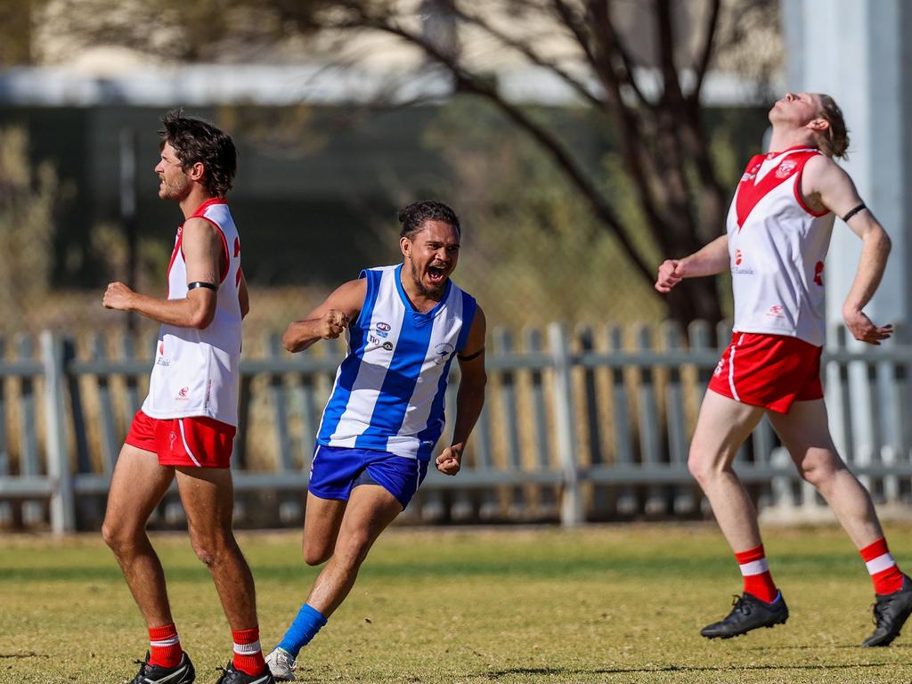 McMasters was a key ball winner for South Alice Springs: AFLNT.