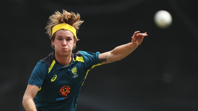 Adam Zampa is the only specialist spinner in Warne’s squad. Picture: Brett Costello